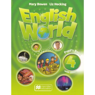 DKTODAY หนังสือแบบเรียน ENGLISH WORLD 4:PUPILS BOOK+CD &amp; EBOOK PACK