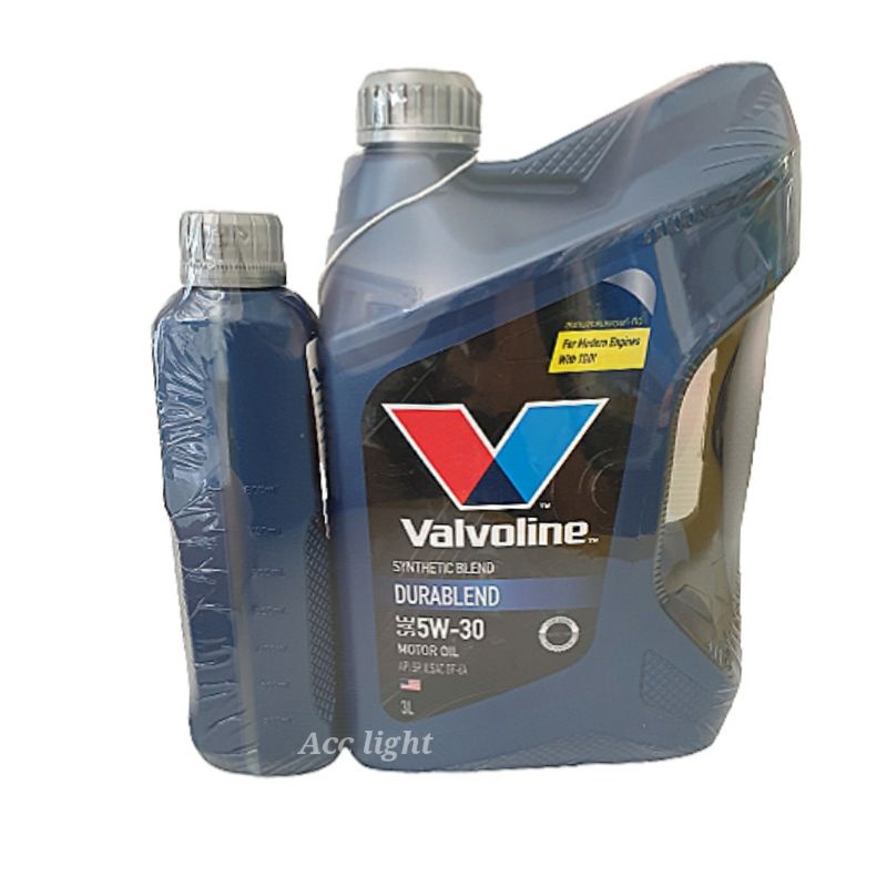 น้ำมันเครื่อง-valvoline-durablend-5w-30-3-1ลิตร-วาวโวลีน-ดูราเบรน