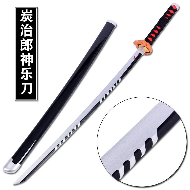 104cm-anime-demon-slayer-kimetsu-no-yaiba-cosplay-props-kyojuro-rengoku-ทำด้วยไม้-sword-weapons-ชุดคอสเพลย์-การ์ตูน-ดาบ