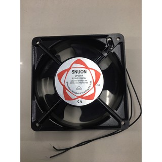 สินค้า พัดลมอลูมิเนียม, SNUON Cooling fan รุ่น DP200A, 2123XSL, 220V, 4.5\" (120 x 120 x 38 mm.)