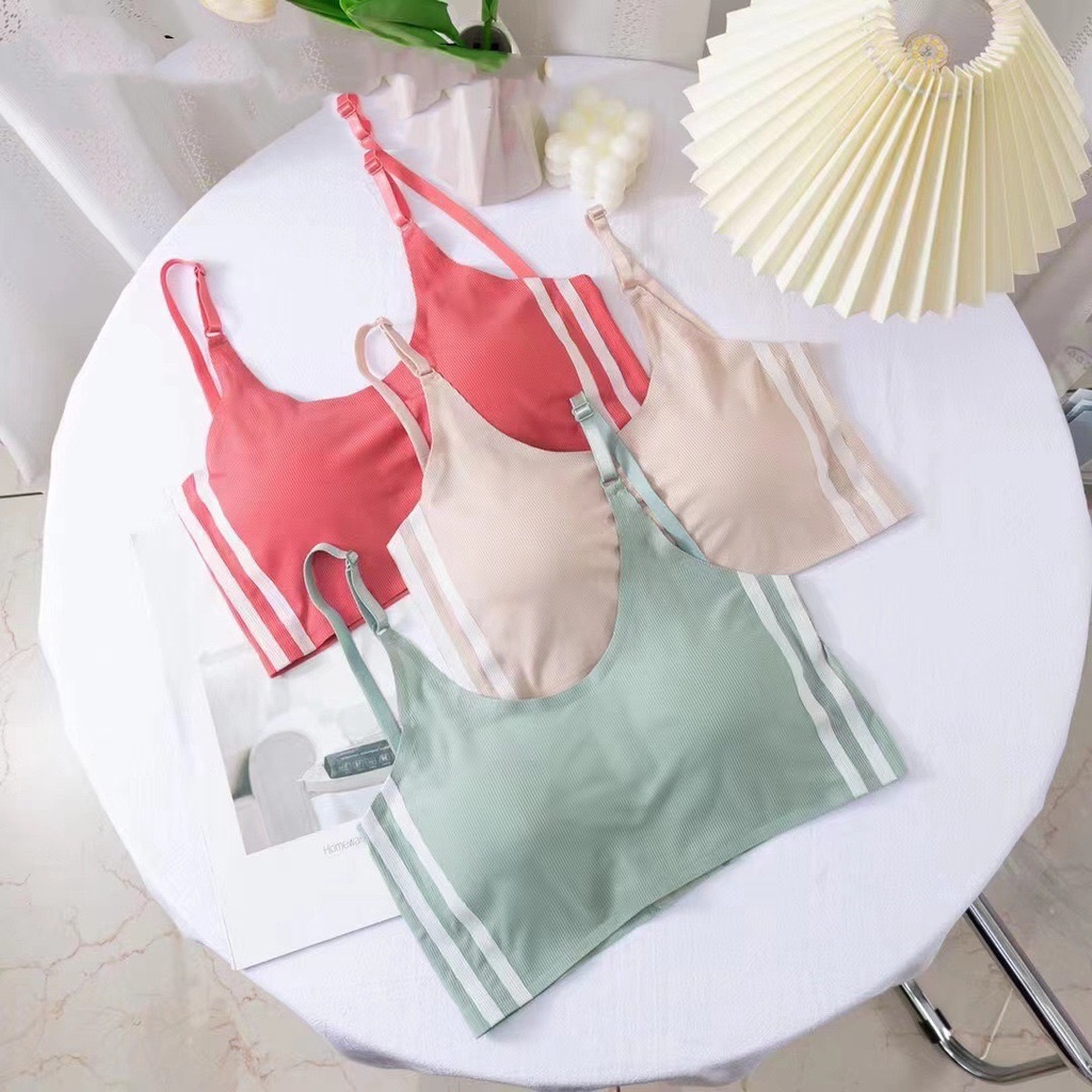 แฟชั่นบรา-ไร้โครง-เสื้อสายเดี่ยวครึ่งตัว-โชว์ข้างเซ็กซี่มาก-v104