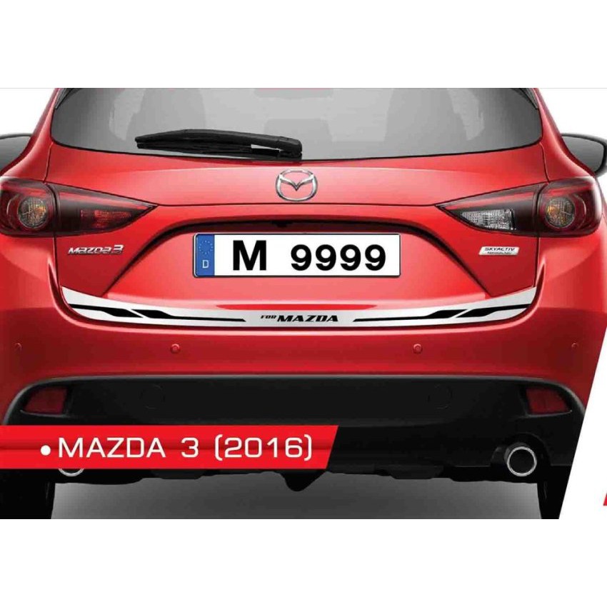 กันรอยประตูหลัง-คิ้วท้ายสแตนเลส-back-door-สแตนเลส-mazda-3-5dr