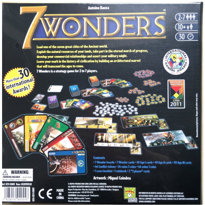 7-wonders-board-game-ภาษาอังกฤษ-บอร์ดเกม-7-สิ่งมหัศจรรย์-7wonder-7wonders-7-wonder-เจ็ดสิ่งมหัศจรรย์