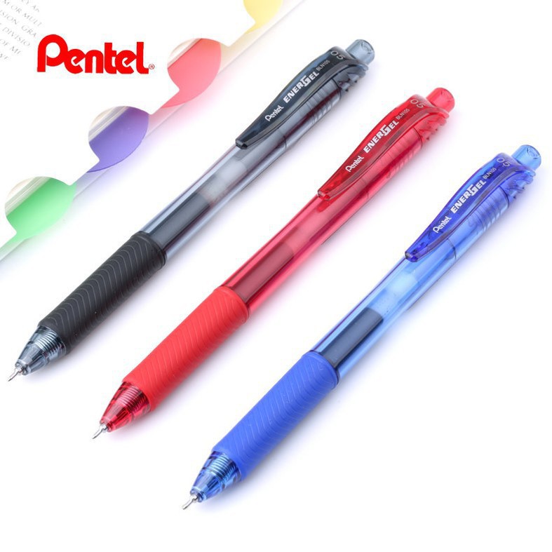 ปากกาหมึกเจล-pentel-energel-bln105-0-5-มม-gel-pen