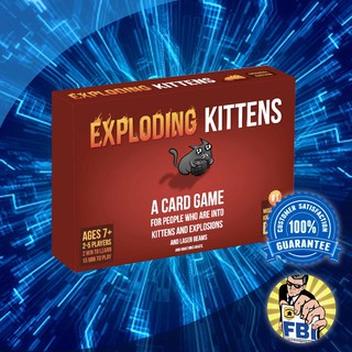 Exploding Kittens Original [Red Box] Boardgame พร้อมซอง [ของแท้พร้อมส่ง]