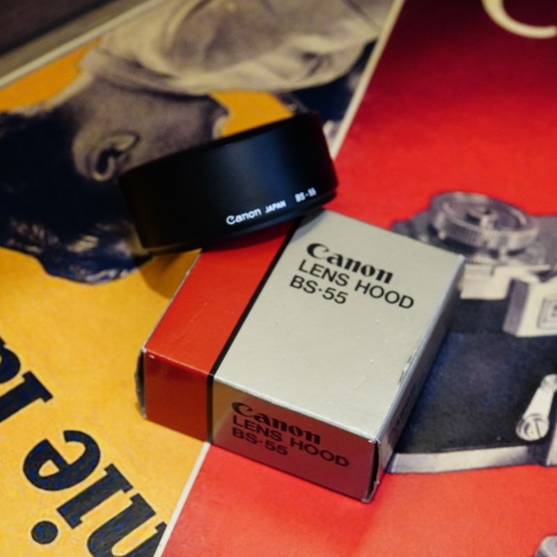 Canon Plastic Hood BS55 for FD 50mm F1.4 / F1.8 Shopee Thailand