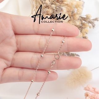 พร้อมส่ง!! สร้อยคออิตาลี18K สร้อยคอสีทอง18K สร้อยคอเกาหลี สร้อยคอ XUPING สีโรสโกลด์ ไม่ลอก ไม่ดำ ใส่อาบนำ้ได้ ลายเยอะ