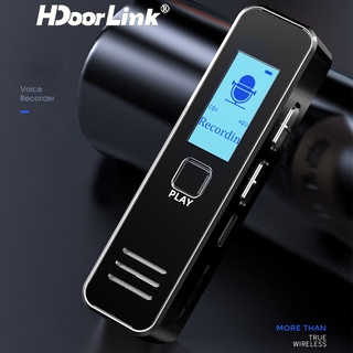 Hdoorlink เครื่องบันทึกเสียงดิจิทัล ขนาดเล็ก 32G ปากกา USB เครื่องเล่น MP3 ปากกาบันทึกเสียง แบบมือถือ