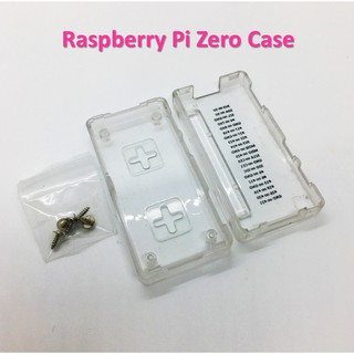ภาพหน้าปกสินค้าTransparent  Raspberry Pi Zero/Zero WH ABS Case ที่เกี่ยวข้อง