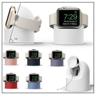 ขาตั้งแบบกลม iwatch เหมาะสำหรับ Apple Watch แบบเต็มรูปแบบของขาตั้งซิลิโคน แท่นชาร์จที่สะดวก ขาตั้งจอแสดงผล ขาตั้งที่เก็บนาฬิกา