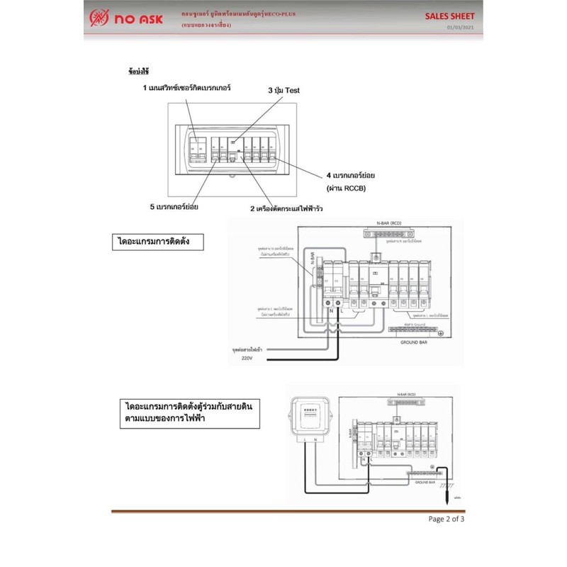 ตู้เซฟ-ที-คัท-4-50aกันดูดแบบ-ผ่านกันดูด-ไม่ผ่านกันดูด