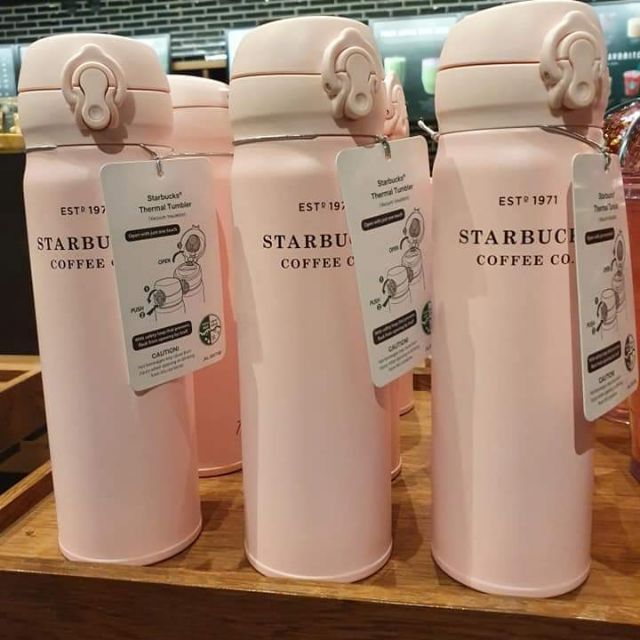 [ส่งฟรีEMSไม่ต้องใส่โค้ด ]Starbucks Thermos X Starbucks ของแท้ 100 Shopee Thailand