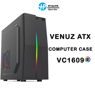 VENUZ ATX  เคส Computer Case VC1609 ไฟ RGBแท้ประกัน 1ปี