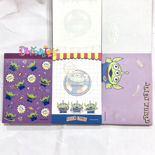 Disney Toy Story Little Green Man Notepads ทอยสตอรี่ กรีนแมน กระดาษโน้ต