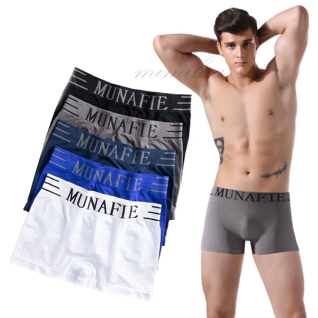 ภาพสินค้าLL mimibra boxerชาย กางเกงในชาย กางเกงในบ๊อกเซอร์ Munafie Boxerman จากร้าน mimibra บน Shopee ภาพที่ 2