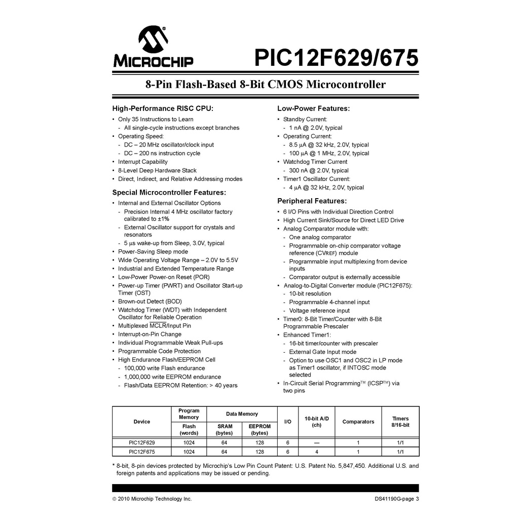 pic12f629-microcontrollers-mcu-pdip-8-2-5-5-v-40-c-to-85-c-pic12f629-i-p-microchip-1-4-8