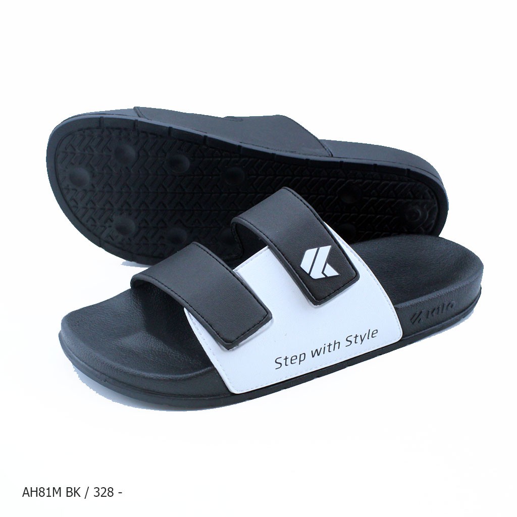 kito-รองเท้าแตะ-sandal-รุ่น-ah81m-สี-ดำ-แดง-โกโก้-กรม