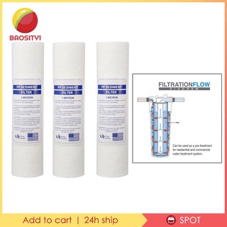 [🆕BAO1-11--] 10"x2.5" 120g PP Sediment Water Filter House Cartridge Reverse Osmosis 1 Micron