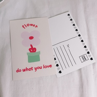 โปสการ์ดติดผนังแต่งห้อง 🌷 DO WHAT YOU LOVE POSTCARD 🌷