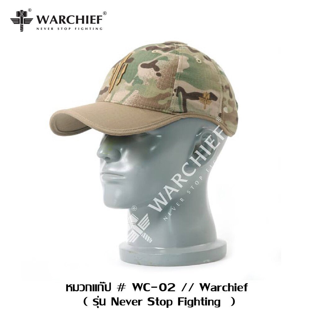 dc431-หมวก-warchief-wc-02-เว้าด้านข้าง-ใส่แว่นตาสะดวก-dot-cqb