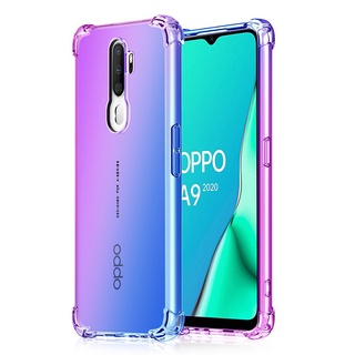 เคสโทรศัพท์มือถือซิลิโคนใสกันกระแทกสําหรับ Oppo Reno 2 Z 2F A9 A5 2020 F9 F7 F5 A31 2020