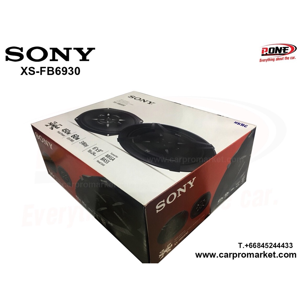 sony-xs-fb-6930-ลำโพงขนาด-6x9-นิ้ว-ลำโพงติดรถยนต์-จำนวน1คู่