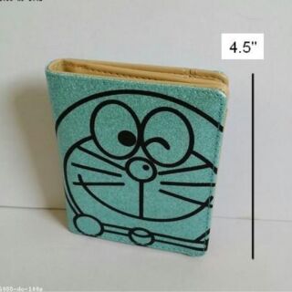 กระเป๋าสตางค์หนัง โดราเอม่อน Doraemon ไซด์เล็ก ขนาด 3.5x4.5 นิ้ว