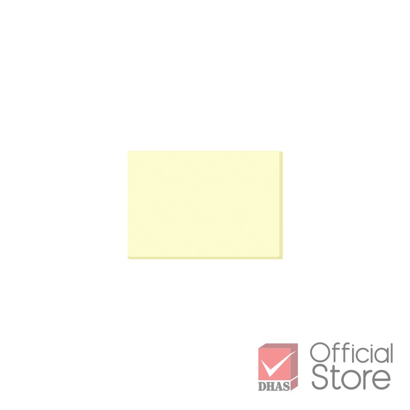 elephant-กระดาษโน๊ต-กระดาษโน๊ตกาวในตัว-สีเหลือง-แพ็ค-4-ชิ้น