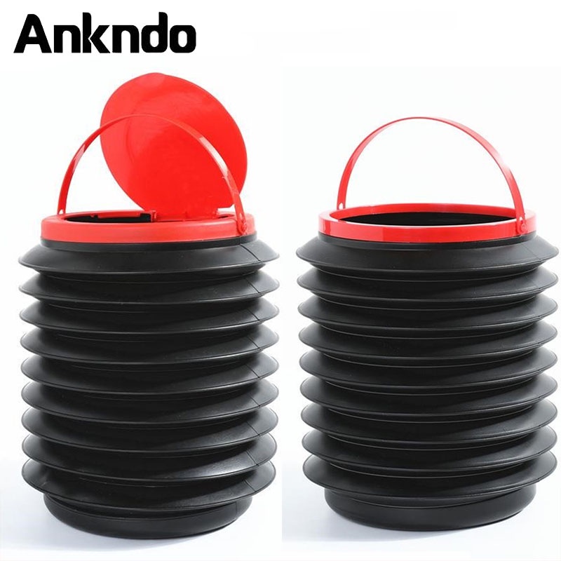 ankndo-ถังขยะในรถยนต์-พับได้-แบบพกพา-อเนกประสงค์-ถังขยะ-ที่เก็บร่ม-ยืดไสลด์ได้-กันน้ํา-ถังขยะ