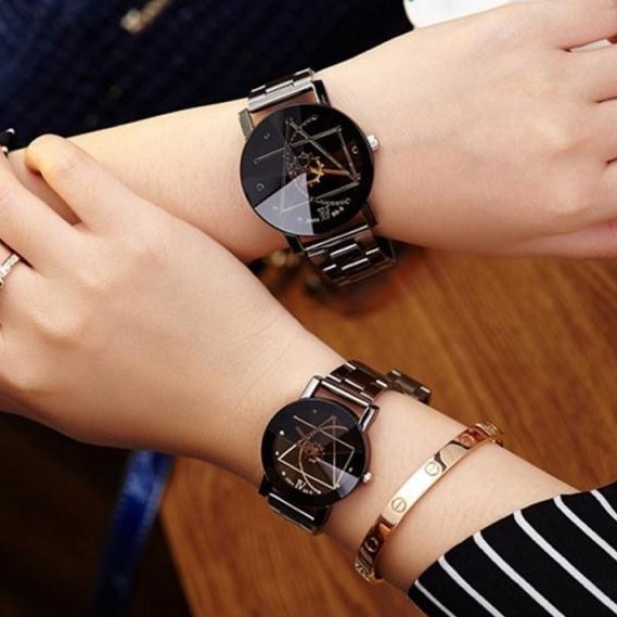 ภาพสินค้ายอดฮิต Magic Watch นาฬิกา แฟชั่น ใส่เป็นคู่ก็ได้ ใส่เดี่ยวก็โดน ดูดี พร้อมผ้าเช็ดนาฬิกา จากร้าน minutemore บน Shopee ภาพที่ 2