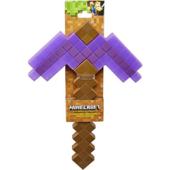 ขวานมายคราฟของแท้-รุ่นใหม่ล่าสุด-minecraft-enchanted-pickaxe