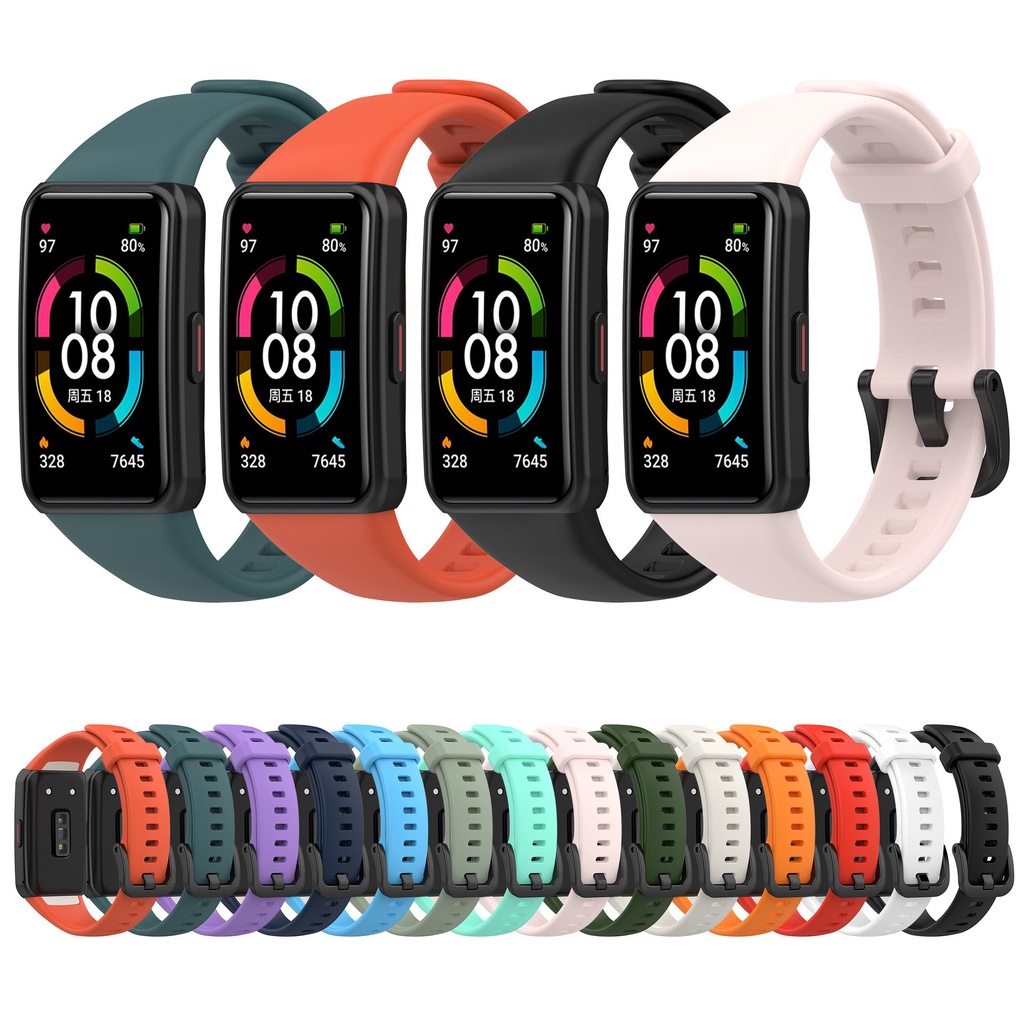 สายนาฬิกา-huawei-band-6-สายสำรอง-huawei-band-6-คุณภาพดี-ราคาถูก-ใช้ดี-ใช้ทน-สาย-honor-band-6-หัวเว่ย-แบนด์