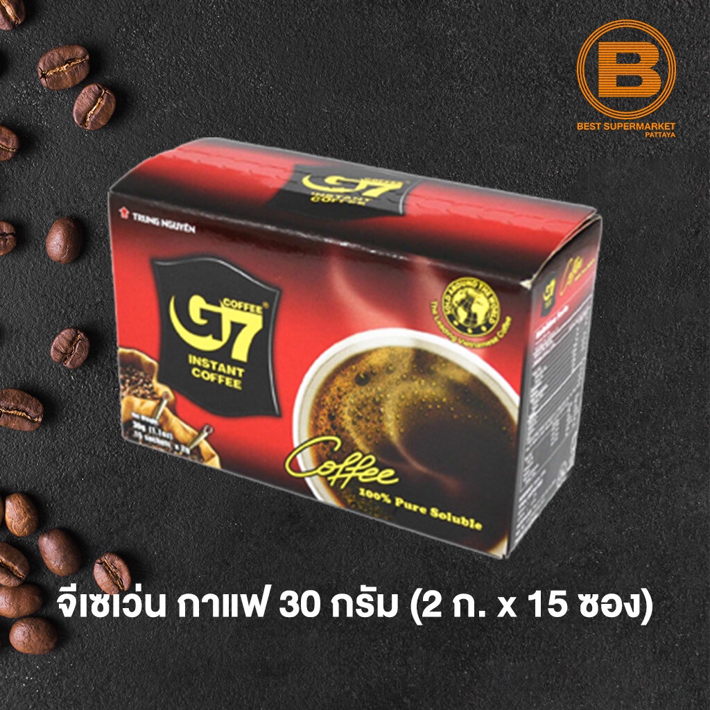 ภาพหน้าปกสินค้าG7กาแฟ เวียดนาม 15 ซอง (ซองละ 2 กรัม)