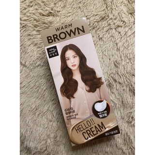 Mise En Scene Hello Cream Foam Color #Warm Brown