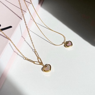 ภาพหน้าปกสินค้าPure Heart Necklace สร้อยคอห้อยชาร์มหัวใจ ซึ่งคุณอาจชอบราคาและรีวิวของสินค้านี้