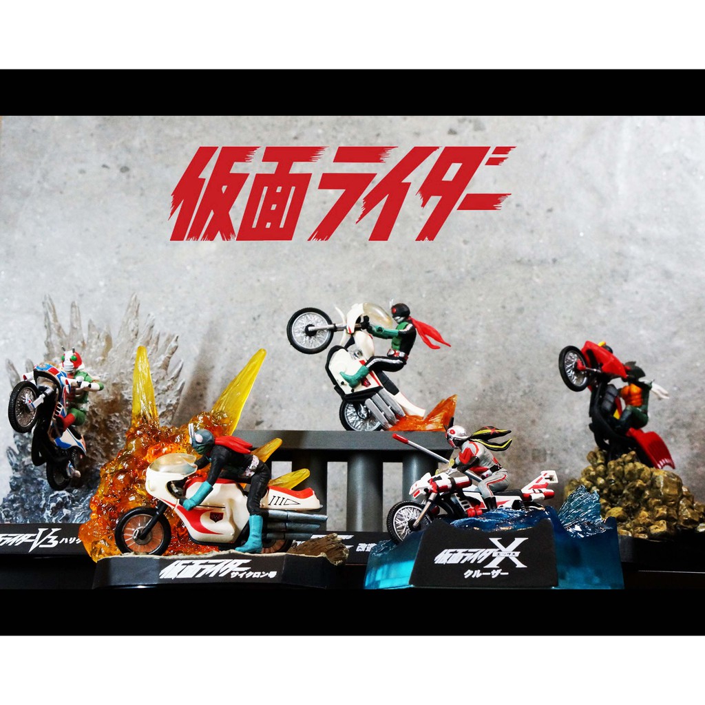 Bandai Kamen Rider Masked Rider Diorama คาเมนไรเดอร์ ดีโอราม่า งานฉาก ...