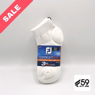 FJ COMFORTSOF SPORTS 3 PAIR PACK // ถุงเท้ากอล์ฟผู้ชาย // ถุงเท้าฟุตจอย // 15283