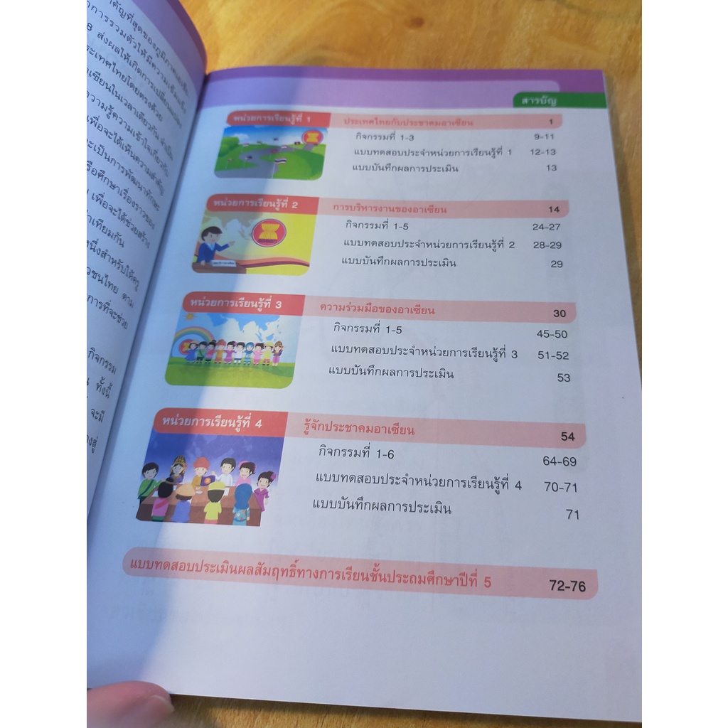 หนังสือมือสอง-หนังสือเรียน-อาเซียนศึกษา-ป-5