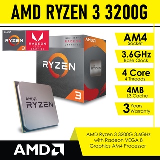 ภาพหน้าปกสินค้า🔥โปรแรง12.12🔥CPU (ซีพียู) AM4 AMD RYZEN 3 3200G 3.6 GHz Warranty 3 - y ที่เกี่ยวข้อง