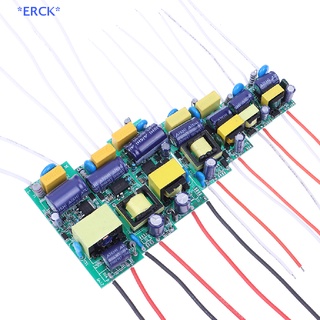 Erck&gt; ใหม่ บอร์ดไดรเวอร์พาวเวอร์ซัพพลาย LED 300mA สําหรับหม้อแปลงไฟ LED DIY