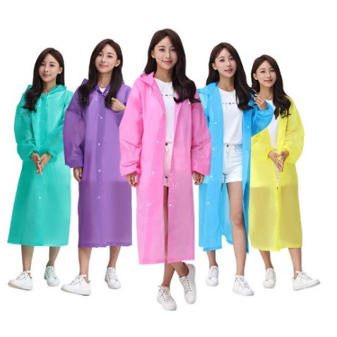 ภาพหน้าปกสินค้าปลีก/ส่ง เสื้อกันฝนแฟชั่น สไตล์เกาหลี Rain coats กันน้ำ แบบหนา จากร้าน by1688 บน Shopee