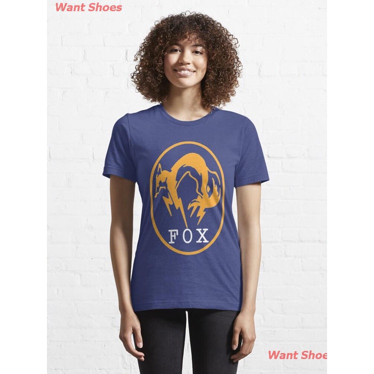 ผ้าฝ้าย-100-เสื้อยืดยอดนิยม-metal-gear-solid-fox-fox-t-shirt-fox-phoncase-fox-gift-essential-t-shirt-mens-women