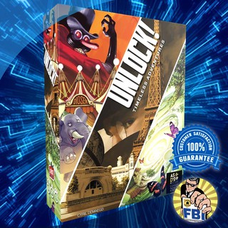 UNLOCK Timeless Adventures Boardgame พร้อมซอง [ของแท้พร้อมส่ง]