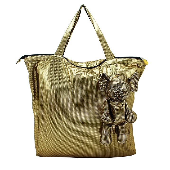 พร้อมส่ง-เอลฟ์-กระเป๋าผ้าดิสโก้-พับเก็บได้ในตัวช้าง-eleph-foldable-bag-disco