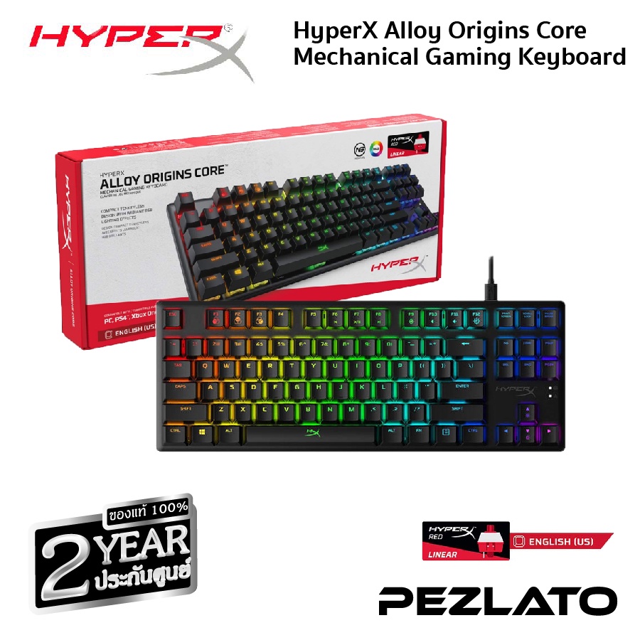 HyperX Alloy Origins Core Mechanical Gaming Keyboard | Shopee Thailand