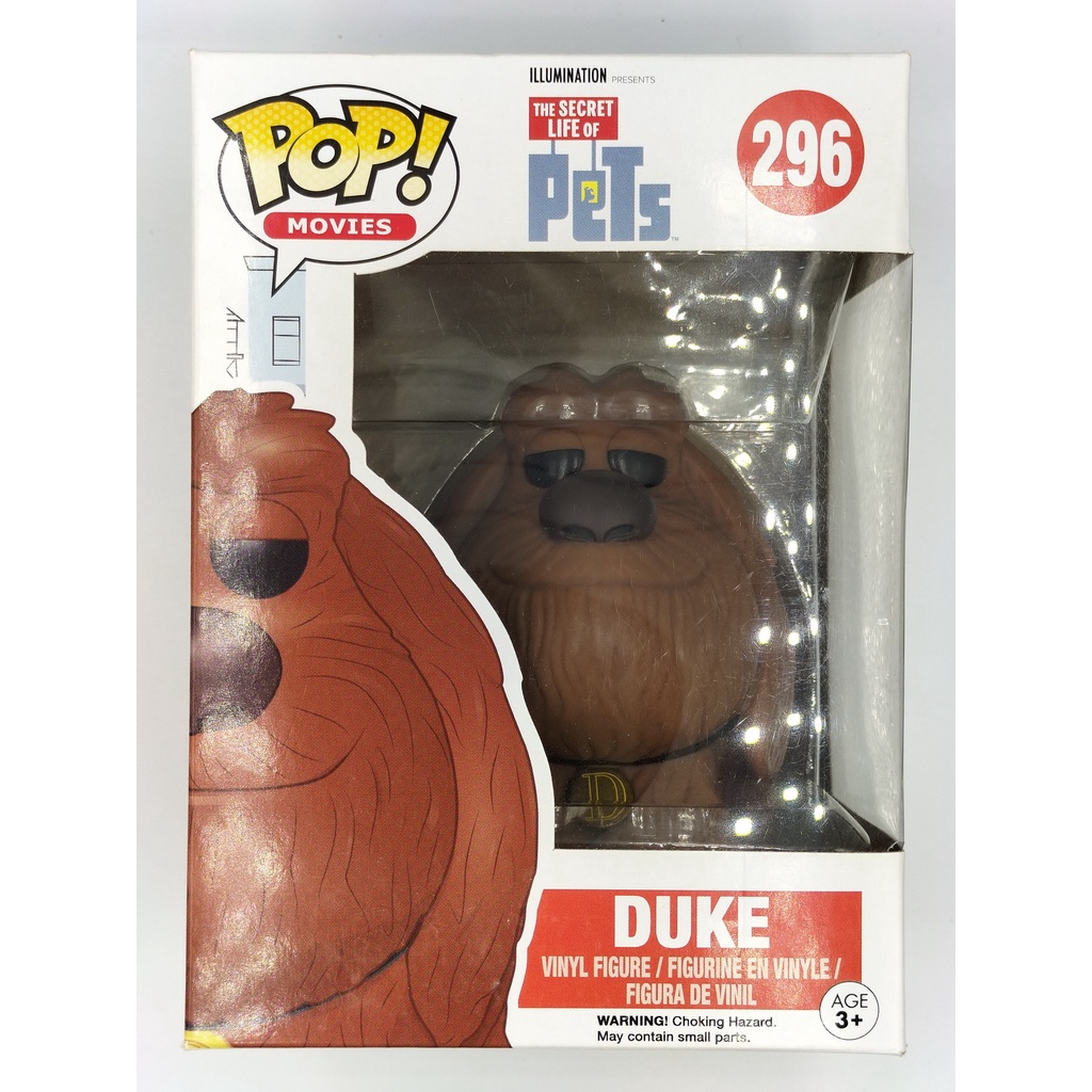 funko-pop-pets-duke-296-กล่องมีตำหนินิดหน่อย