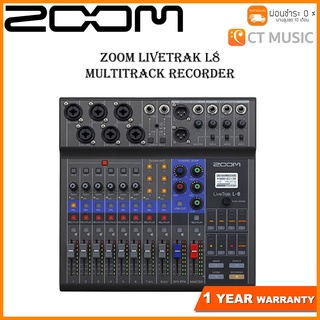 ZOOM LiveTrak L8 Multitrack Recorder