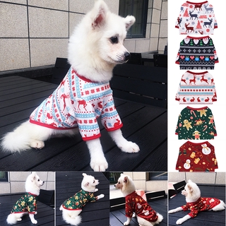ภาพหน้าปกสินค้าเสื้อยืด ลายคริสต์มาส สำหรับสัตว์เลี้ยง สุนัข ที่เกี่ยวข้อง