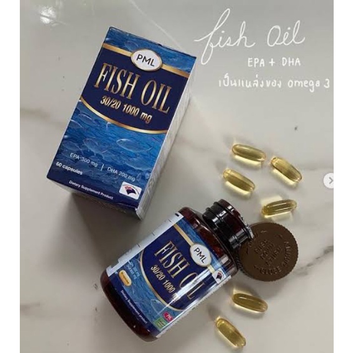 ภาพหน้าปกสินค้าน้ำมันปลา บริษัทยา PML Fish Oil 30/20 น้ำมันปลา จากนิวซีแลนด์ มีของพร้อมจัดส่งด่วน ของแท้จากบริษัทยา จากร้าน goodshealthy บน Shopee