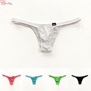 CAMILLES - -Briefs Mesh Panties Plus Size Pouch Sheer Stretch Transparent Underpants-【Mens-fashion】